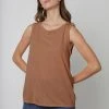 Velvet By Graham & Spencer TAURUS COTTON SLUB TANK Womens