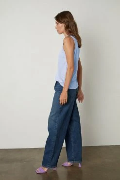 Velvet By Graham & Spencer TAURUS COTTON SLUB TANK