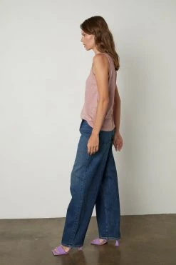 Velvet By Graham & Spencer TAURUS COTTON SLUB TANK Womens