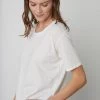 Velvet By Graham & Spencer TERA COTTON SLUB TEE Womens