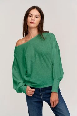 Velvet By Graham & Spencer TRISTEN DOLMAN SLEEVE TEE