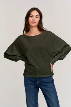 Velvet By Graham & Spencer TRISTEN DOLMAN SLEEVE TEE