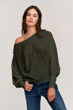 Velvet By Graham & Spencer TRISTEN DOLMAN SLEEVE TEE