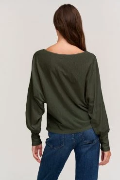 Velvet By Graham & Spencer TRISTEN DOLMAN SLEEVE TEE
