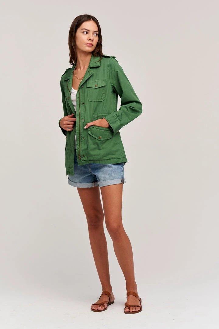 Velvet By Graham & Spencer RUBY LIGHT-WEIGHT ARMY JACKET Womens 14 Velvet By Graham & Spencer RUBY LIGHT-WEIGHT ARMY JACKET Womens