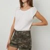 Velvet By Graham & Spencer Womens IZABEL ROLLED HEM SHORT