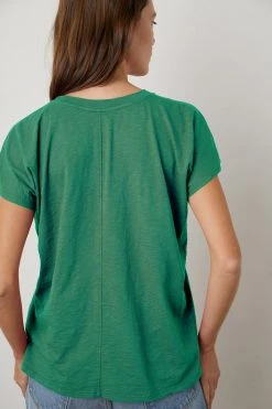 Velvet By Graham & Spencer TOOTSI CREW NECK TEE Womens