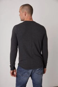 Velvet By Graham & Spencer BRONSON COZY JERSEY KNIT SHIRT