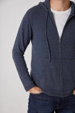 Velvet By Graham & Spencer LOUDON ZIP HOODIE