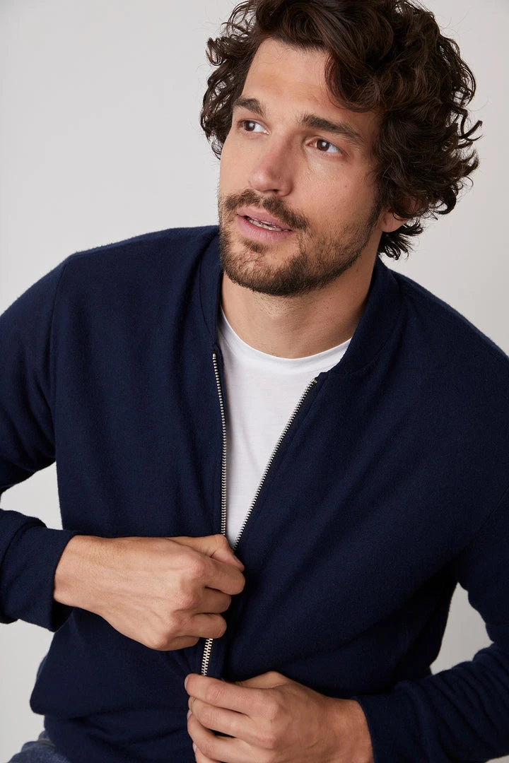 Velvet By Graham & Spencer MILES ZIP-UP JACKET 12 Velvet By Graham & Spencer MILES ZIP-UP JACKET