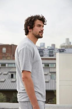 Velvet By Graham & Spencer NEWALL CREW NECK SHIRT Mens