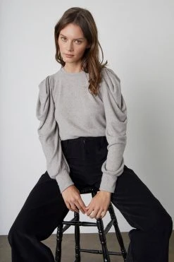 Velvet By Graham & Spencer VERA CORDUROY WIDE LEG PANT Womens