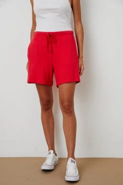 Velvet By Graham & Spencer Womens JANEY DRAWSTRING SHORT