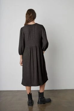 Velvet By Graham & Spencer SCARLET PUFF SLEEVE DRESS 15 Velvet By Graham & Spencer SCARLET PUFF SLEEVE DRESS
