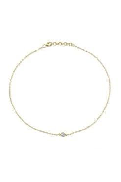 Velvet By Graham & Spencer CZ BEZEL CHOKER BY SLOAN Accessories