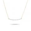 Velvet By Graham & Spencer SMALL PAVÉ CURVE NECKLACE By ADINA REYTER Jewelry