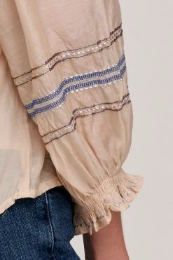 Velvet By Graham & Spencer SANDRA BOHO BLOUSE Womens