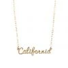 Velvet By Graham & Spencer CALIFORNIA SCRIPT NECKLACE By SEOUL LITTLE