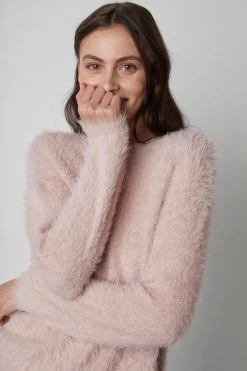 Velvet By Graham & Spencer Womens RAY CREW NECK SWEATER