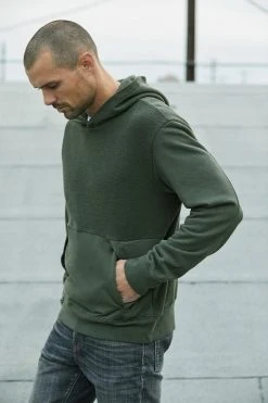 Velvet By Graham & Spencer CURRAN FRENCH TERRY HOODIE Mens