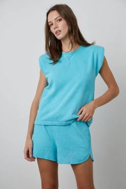 Velvet By Graham & Spencer PRESELY DRAWSTRING SHORT Womens