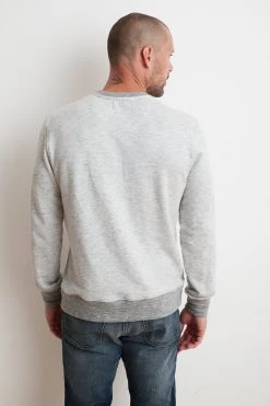 Velvet By Graham & Spencer TEDDIE FRENCH TERRY SWEATSHIRT Mens