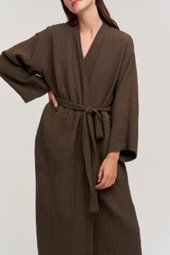 Jenny Graham Home COTTON GAUZE ROBE