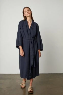 Jenny Graham Home COTTON GAUZE ROBE