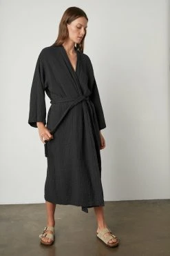 Jenny Graham Home COTTON GAUZE ROBE
