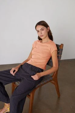 Velvet By Graham & Spencer Womens LOLA LINEN PANT