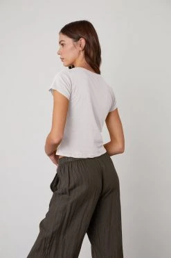 Velvet By Graham & Spencer Womens LOLA LINEN PANT