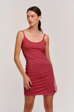 Velvet By Graham & Spencer SCARLETT GAUZY WHISPER SLIP DRESS