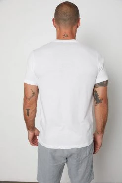 Velvet By Graham & Spencer PARK CREW NECK GRAPHIC TEE Mens