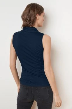 Velvet By Graham & Spencer ADELISE GAUZY WHISPER FITTED WRAP TANK Womens 32 Velvet By Graham & Spencer ADELISE GAUZY WHISPER FITTED WRAP TANK Womens
