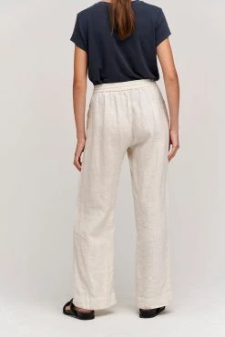 Velvet By Graham & Spencer GWYNETH HEAVY LINEN PANT