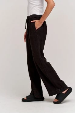 Velvet By Graham & Spencer GWYNETH HEAVY LINEN PANT