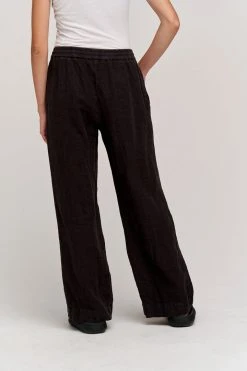 Velvet By Graham & Spencer GWYNETH HEAVY LINEN PANT