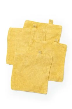 Jenny Graham Home LINEN COASTERS (SET OF 4)