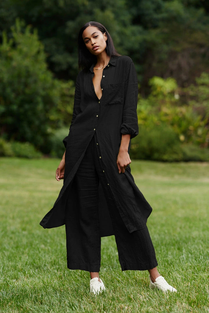 Velvet By Graham & Spencer Womens JORA LINEN BUTTON-UP DRESS 33 Velvet By Graham & Spencer Womens JORA LINEN BUTTON-UP DRESS