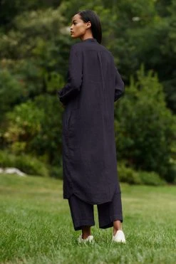 Velvet By Graham & Spencer Womens JORA LINEN BUTTON-UP DRESS 59 Velvet By Graham & Spencer Womens JORA LINEN BUTTON-UP DRESS