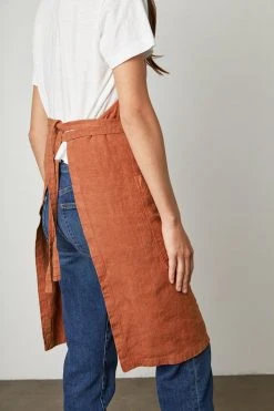 Jenny Graham Home LINEN APRON Womens