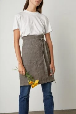 Jenny Graham Home LINEN APRON Womens