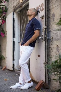 Velvet By Graham & Spencer ARLO POCKET POLO Mens