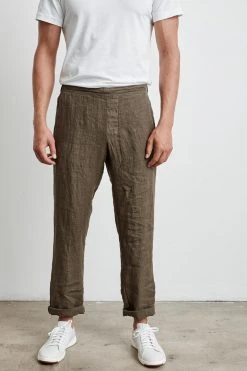 Velvet By Graham & Spencer Mens ISMAEL LINEN PANT