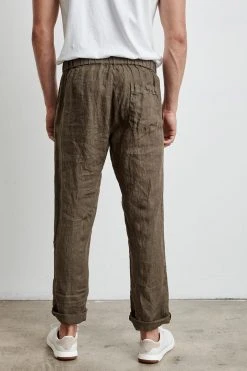Velvet By Graham & Spencer Mens ISMAEL LINEN PANT