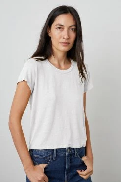 Velvet By Graham & Spencer CASEY CREW NECK TEE