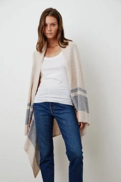 Jenny Graham Home LIV CASHMERE THROW BLANKET