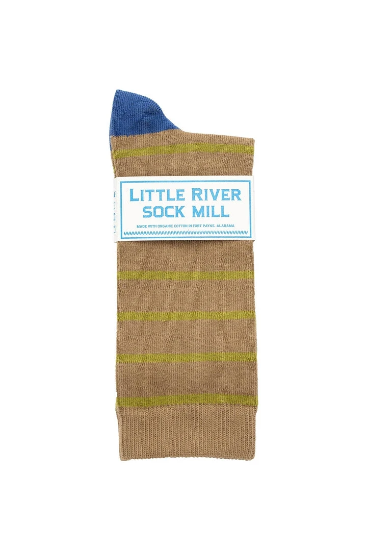 CLUB STRIPE CREW SOCK BY LITTLE RIVER SOCK MILL 2 CLUB STRIPE CREW SOCK BY LITTLE RIVER SOCK MILL