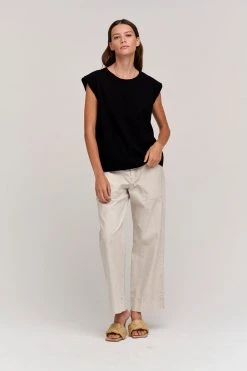 Velvet By Graham & Spencer CARI MUSCLE TANK Womens