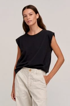 Velvet By Graham & Spencer CARI MUSCLE TANK Womens